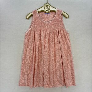 P.Jamas Babydoll Nightgown Women's XL Pink Leopard